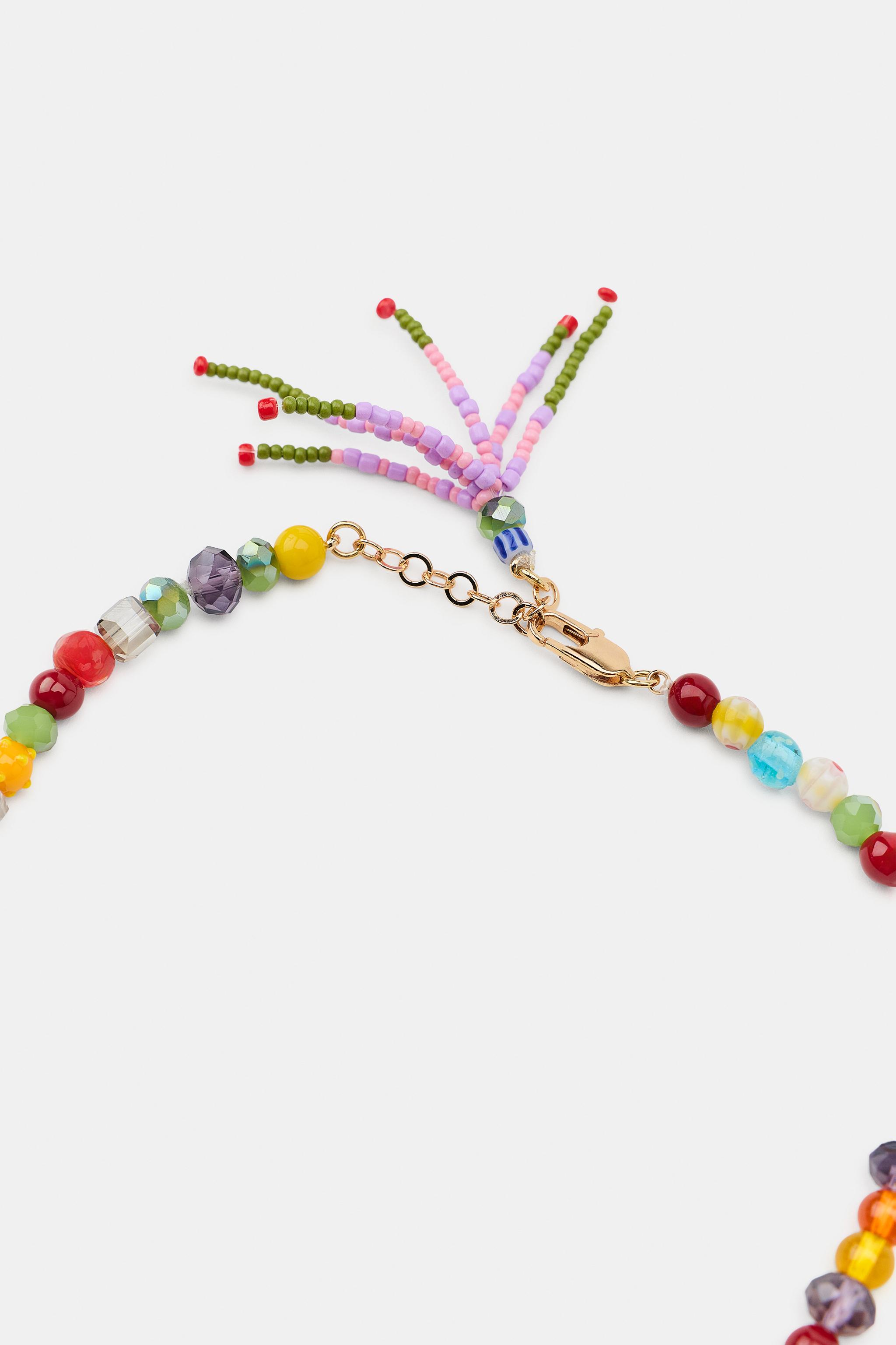 COMBINED BEAD NECKLACE